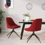 ForYou Prolenta Premium Eetkamerstoelen 2 st fluweel wijnrood - Thumbnail 15