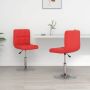 ForYou Prolenta Premium Eetkamerstoelen 2 st kunstleer rood - Thumbnail 7