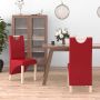 ForYou Prolenta Premium Eetkamerstoelen 2 st kunstleer wijnrood - Thumbnail 5