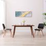 Prolenta Premium Eetkamerstoelen 2 st kunstleer zwart - Thumbnail 1