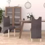 Prolenta Premium Eetkamerstoelen 2 st stof taupe - Thumbnail 8