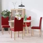 ForYou Prolenta Premium Eetkamerstoelen 4 st kunstleer wijnrood - Thumbnail 2