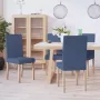 ForYou Prolenta Premium Eetkamerstoelen 4 st stof blauw - Thumbnail 10