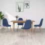 ForYou Prolenta Premium Eetkamerstoelen 4 st stof blauw - Thumbnail 7