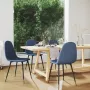 ForYou Prolenta Premium Eetkamerstoelen 4 st stof blauw - Thumbnail 6