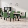 ForYou Prolenta Premium Eetkamerstoelen 6 st fluweel donkergroen - Thumbnail 4