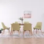 ForYou Prolenta Premium Eetkamerstoelen 6 st stof groen - Thumbnail 5