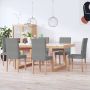 ForYou Prolenta Premium Eetkamerstoelen 6 st stof lichtgrijs - Thumbnail 5