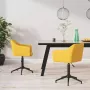 ForYou Prolenta Premium Eetkamerstoelen draaibaar 2 st fluweel geel - Thumbnail 4