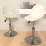 ForYou Prolenta Premium Eetkamerstoelen draaibaar 2 st stof crèmekleurig - Thumbnail 9