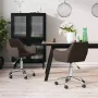 ForYou Prolenta Premium Eetkamerstoelen draaibaar 2 st stof donkerbruin - Thumbnail 2