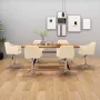 ForYou Prolenta Premium Eetkamerstoelen draaibaar 6 st stof crèmekleurig - Thumbnail 14