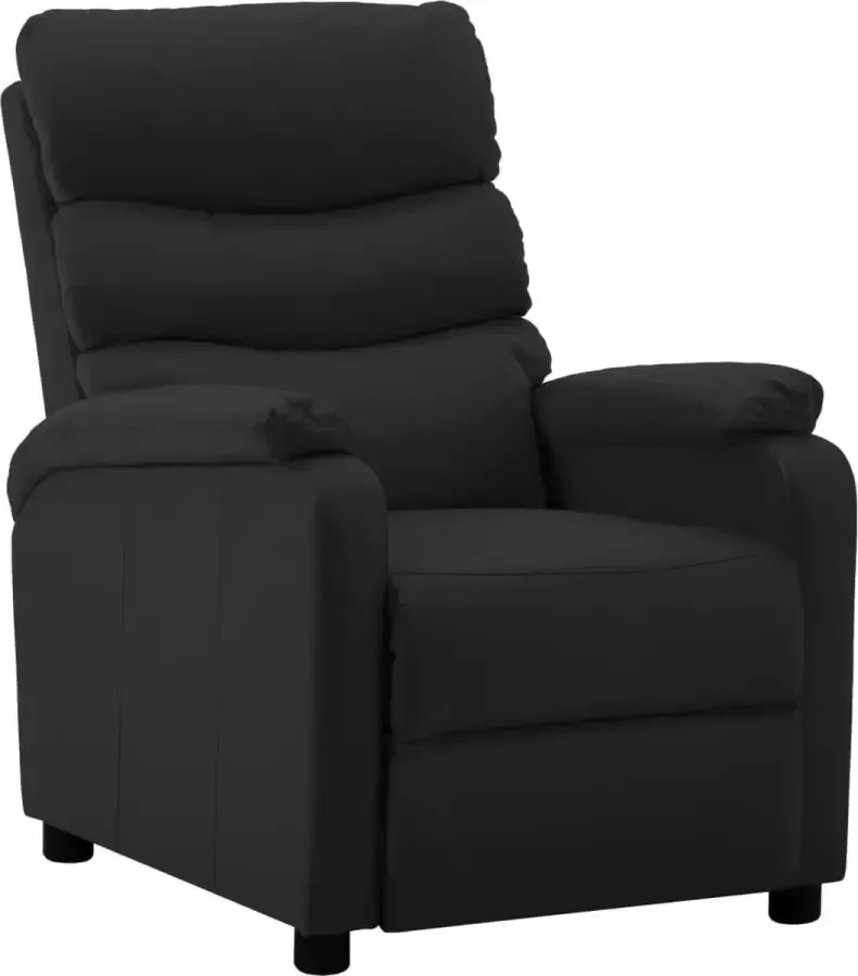 Prolenta Premium Fauteuil verstelbaar kunstleer zwart