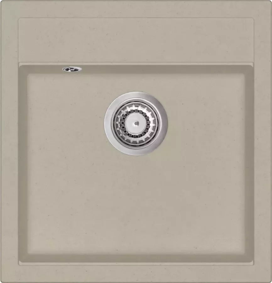 Prolenta Premium Gootsteen enkele bak graniet beige