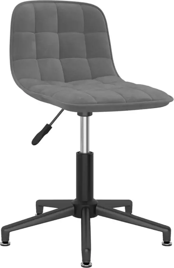 ForYou Prolenta Premium Kantoorstoel draaibaar fluweel donkergrijs - Foto 13