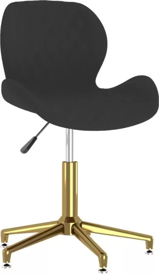 ForYou Prolenta Premium Kantoorstoel draaibaar fluweel zwart - Foto 18