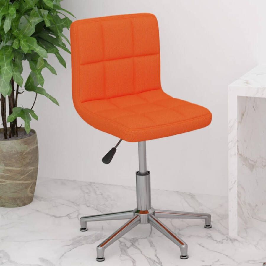 ForYou Prolenta Premium Kantoorstoel draaibaar kunstleer oranje - Foto 3