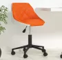 ForYou Prolenta Premium Kantoorstoel draaibaar kunstleer oranje en wit - Thumbnail 2