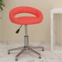 ForYou Prolenta Premium Kantoorstoel draaibaar kunstleer rood - Thumbnail 3