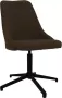 ForYou Prolenta Premium Kantoorstoel draaibaar stof donkerbruin - Thumbnail 6
