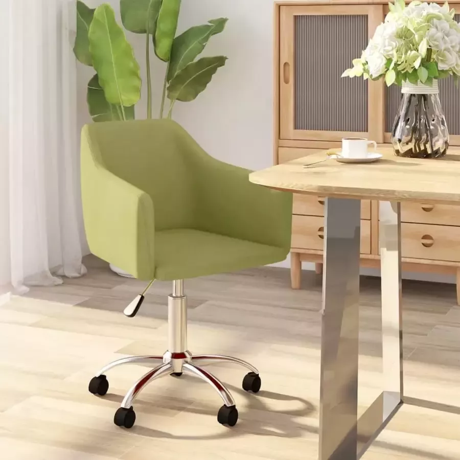 ForYou Prolenta Premium Kantoorstoel draaibaar stof groen - Foto 5