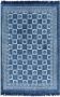 Prolenta Premium Kelim vloerkleed met patroon 160x230 cm katoen blauw - Thumbnail 2