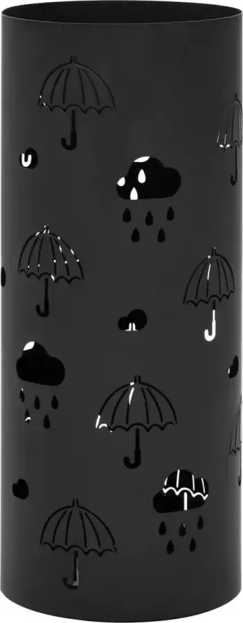 Prolenta Premium Parapluhouder paraplu's staal zwart
