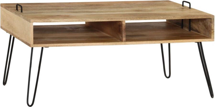 Prolenta Premium Salontafel 100x60x45 cm massief mangohout