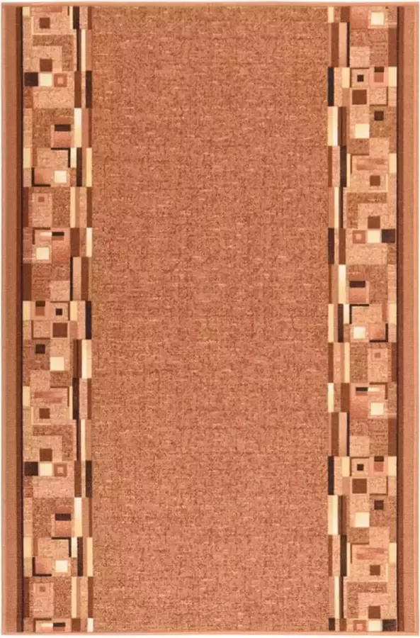 Prolenta Premium Tapijtloper anti-slip 100x150 cm bruin Huis en Tuin