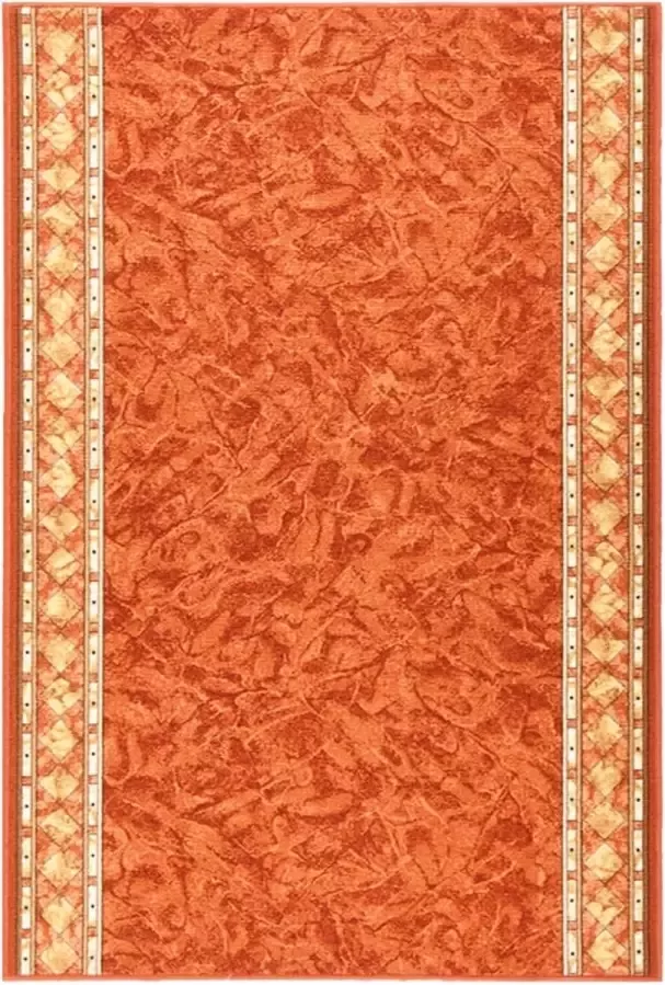 Prolenta Premium Tapijtloper anti-slip 100x150 cm terracottakleurig Huis en Tuin