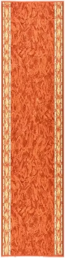 Prolenta Premium Tapijtloper anti-slip 100x400 cm terracottakleurig Huis en Tuin