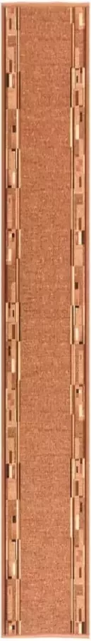 Prolenta Premium Tapijtloper anti-slip 100x450 cm bruin Huis en Tuin - Foto 1