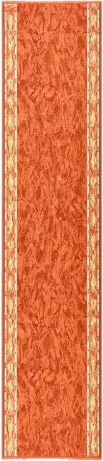 Prolenta Premium Tapijtloper anti-slip 100x450 cm terracottakleurig Huis en Tuin
