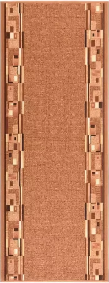 Prolenta Premium Tapijtloper anti-slip 67x200 cm bruin Huis en Tuin