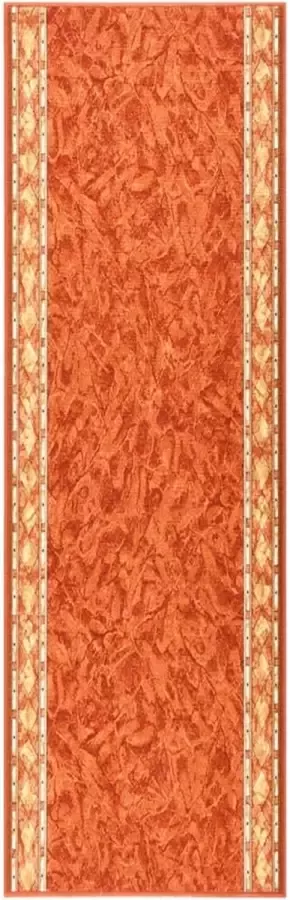 Prolenta Premium Tapijtloper anti-slip 67x200 cm terracottakleurig Huis en Tuin