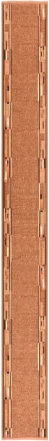 Prolenta Premium Tapijtloper anti-slip 67x500 cm bruin Huis en Tuin