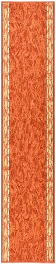 Prolenta Premium Tapijtloper anti-slip 80x400 cm terracottakleurig Huis en Tuin
