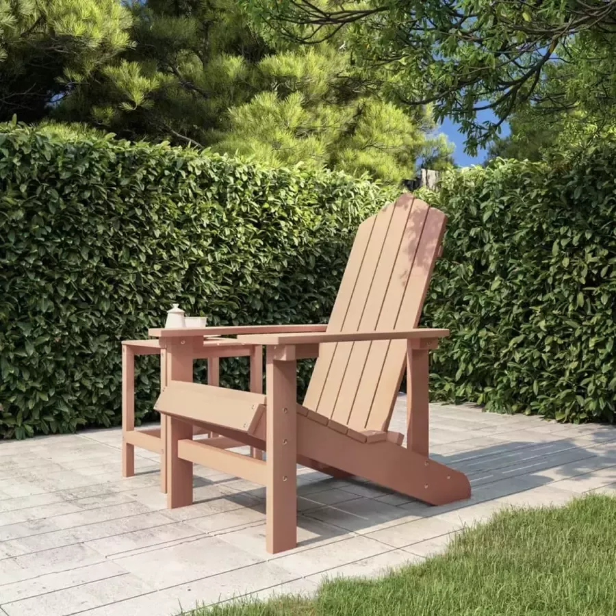 Prolenta Premium Tuinstoel Adirondack HDPE bruin