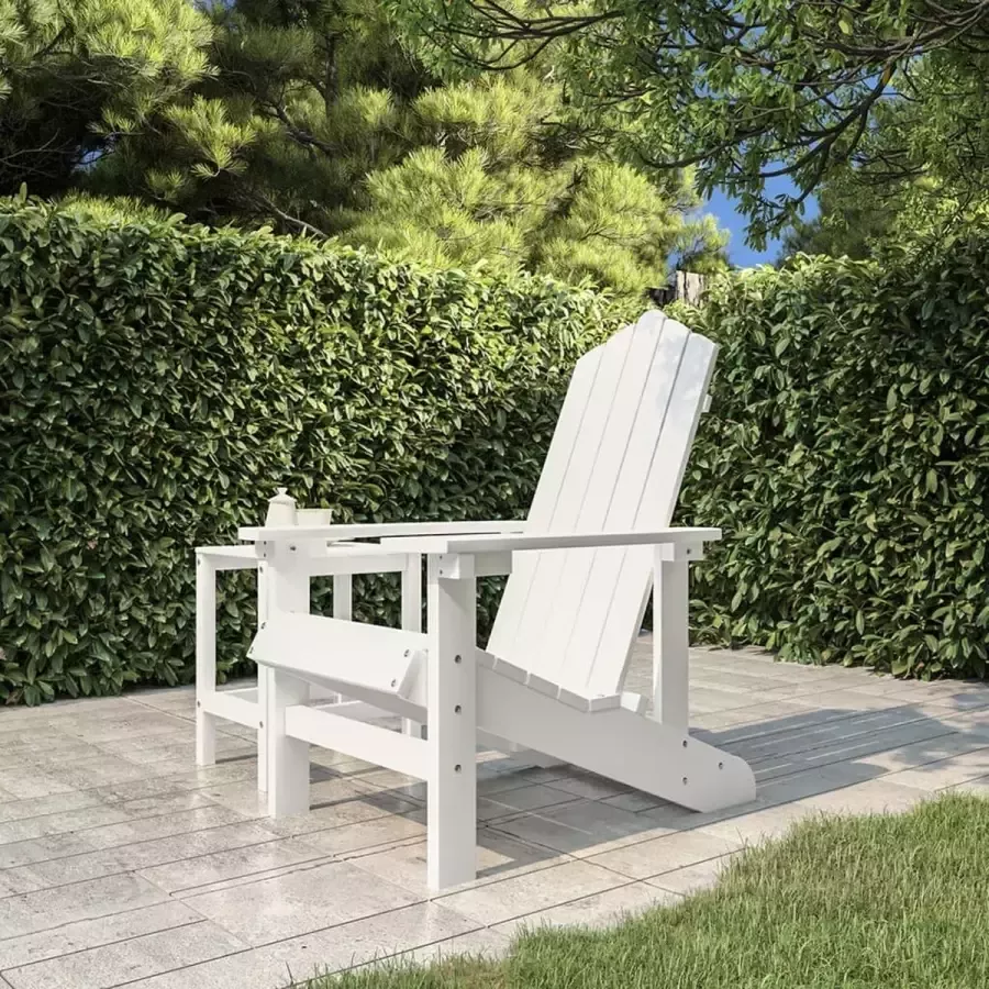 Prolenta Premium Tuinstoel Adirondack HDPE wit