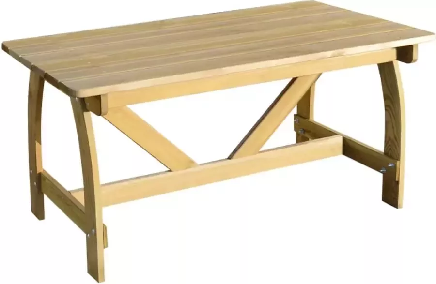 Prolenta Premium Tuintafel 150x74x75 cm geïmpregneerd grenenhout