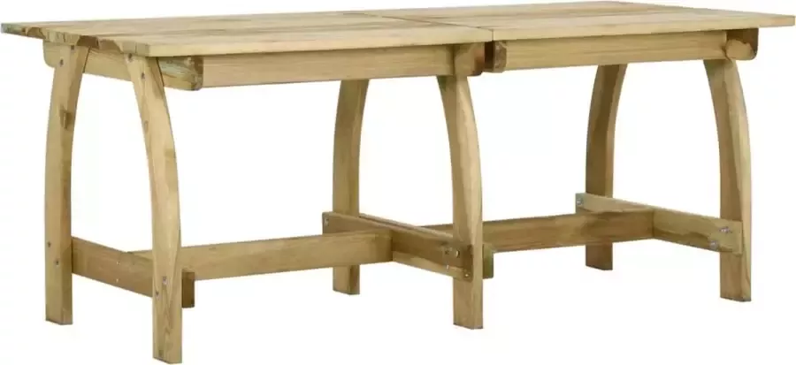 Prolenta Premium Tuintafel 220x74x75 cm geïmpregneerd grenenhout