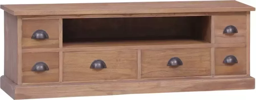 ForYou Prolenta Premium Tv-meubel 120x30x40 cm massief teakhout - Foto 4