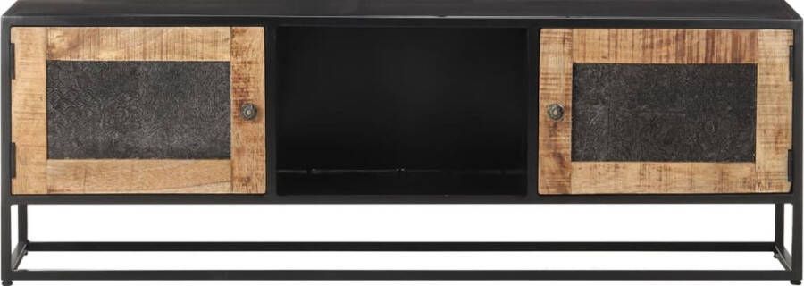 Prolenta Premium Tv-meubel 120x30x40 cm ruw mangohout