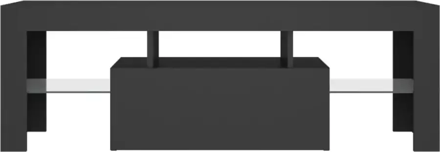 ForYou Prolenta Premium Tv-meubel met LED-verlichting 120x35x40 cm grijs - Foto 3