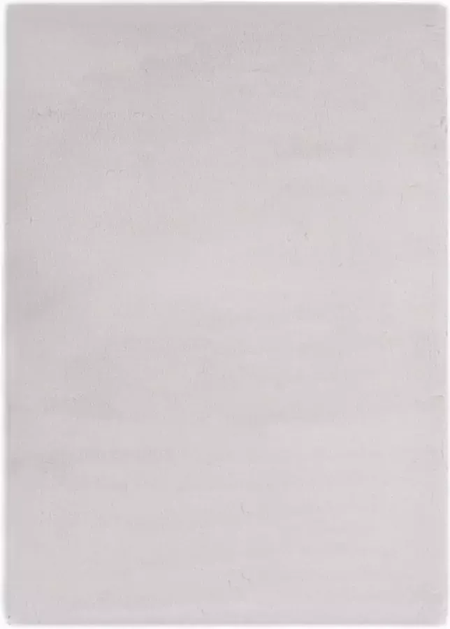 Prolenta Premium Vloerkleed 160x230 cm kunstkonijnenbont grijs