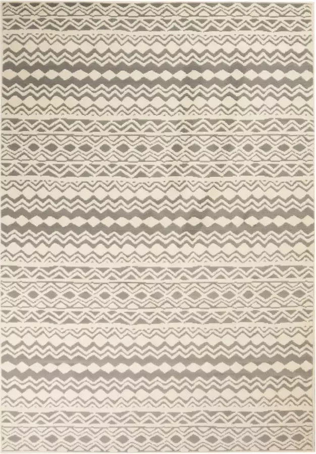 Prolenta Premium Vloerkleed modern traditioneel ontwerp 80x150 cm beige grijs