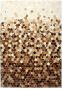Prolenta Premium Vloerkleed patchwork 160x230 cm echt harig leer bruin wit - Thumbnail 2
