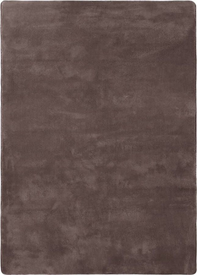 Prolenta Premium Vloerkleed teddy 170x120 cm taupe