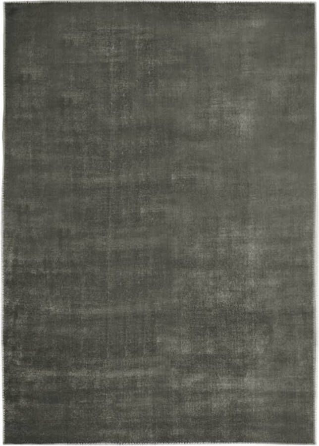 Prolenta Premium Vloerkleed wasbaar opvouwbaar 120x170 cm polyester taupe
