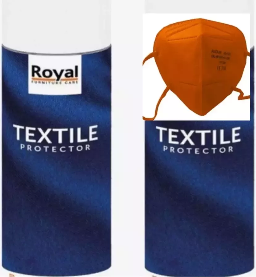 Promission trading bundel oranje Promission trading bundel Royal Furniture Care Textiel Beschermer Spray 2 pack promission 1000ml vuil afstotend professioneel